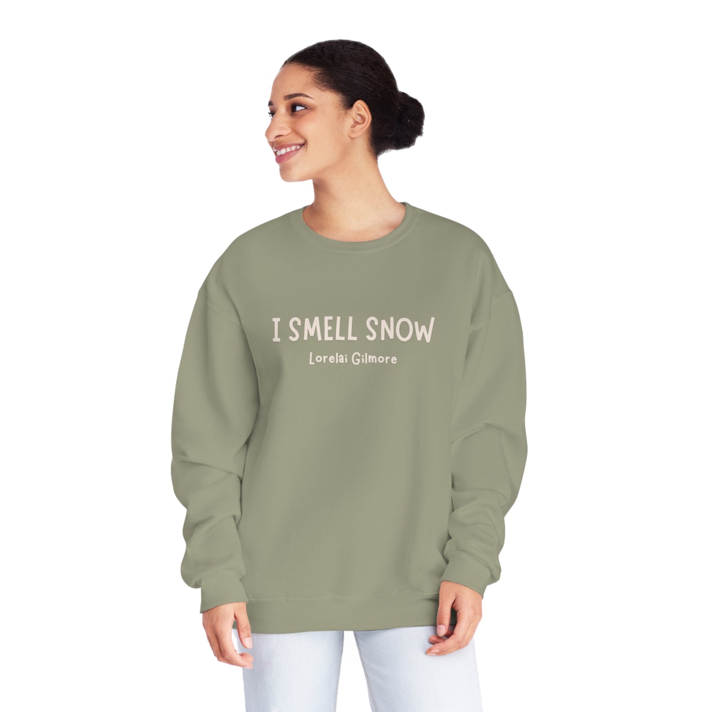 Lorelai Gilmore Sweatshirt,I Smell Snow Sweatshirt,Stars Hallow Sweatshirt,Lorelai Snow Sweater,Stars Hallow Winter,Gilmore Girls Sweatshirt