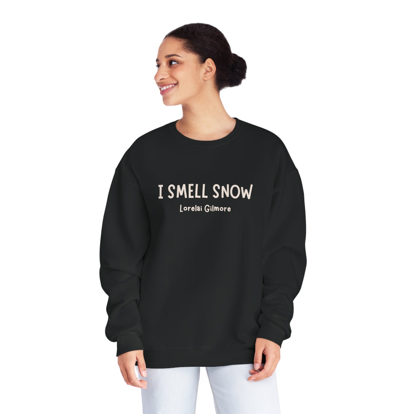 Lorelai Gilmore Sweatshirt,I Smell Snow Sweatshirt,Stars Hallow Sweatshirt,Lorelai Snow Sweater,Stars Hallow Winter,Gilmore Girls Sweatshirt